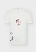 moncler unisex logo front t-shirt homme mcml7907